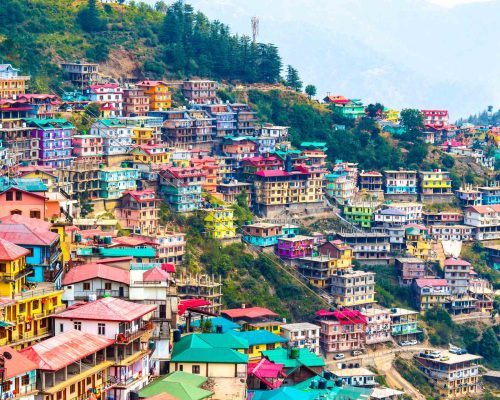 Not Brazil Nor Argentina Its my India. The beautiful panoramic landscape of Shimla situated in Himachal Pradesh. Natural beauty of Shimla Himachal Pradesh India. Best honeymoon destination for couples